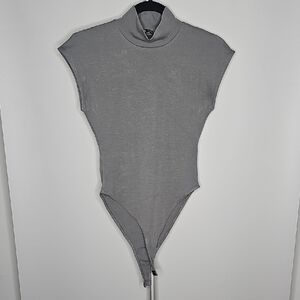 Zara Charcoal Bodysuit